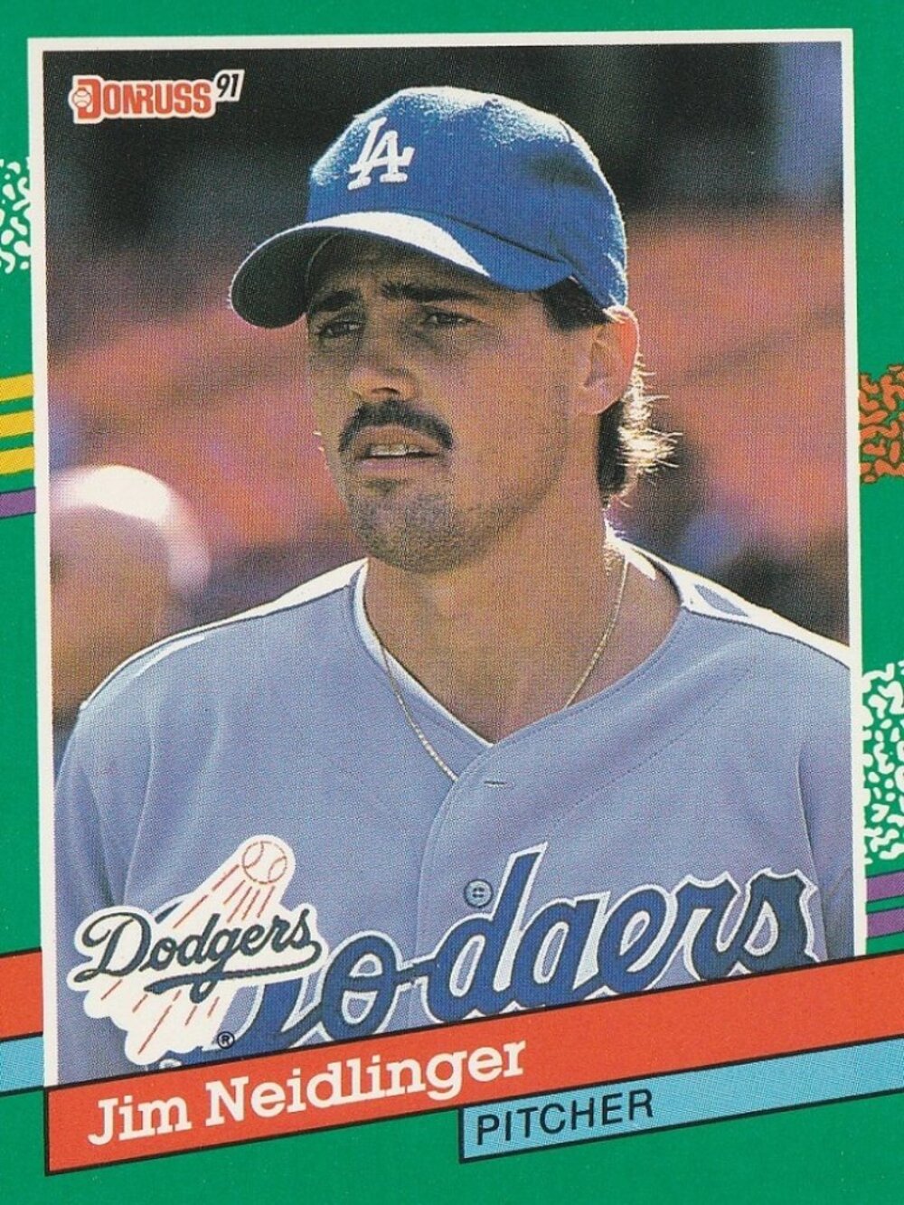 Jim Neidlinger - Donruss 91 Baseball Card